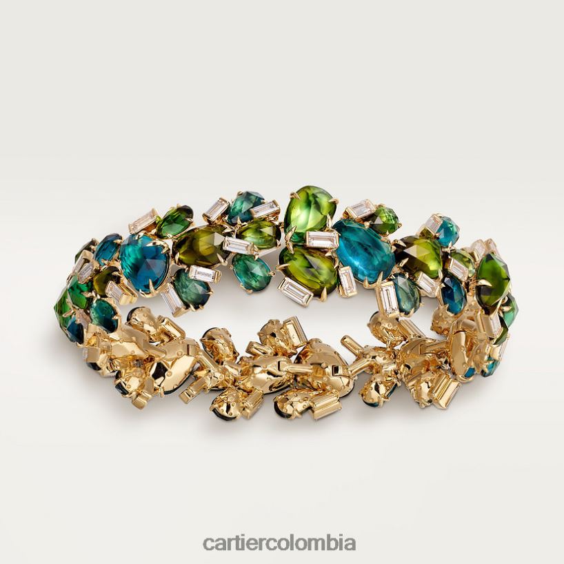 joyería Cartier pulsera de cactus elegante V0HXJN361