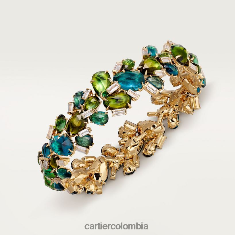 joyería Cartier pulsera de cactus elegante V0HXJN361