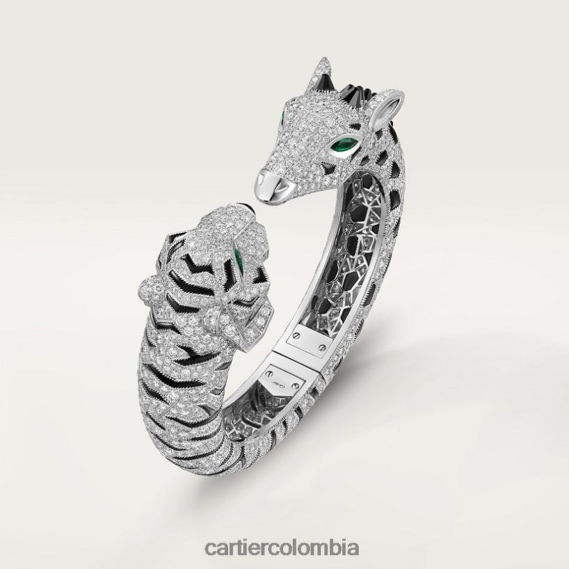 joyería Cartier pulsera indomables elegante V0HXJN341