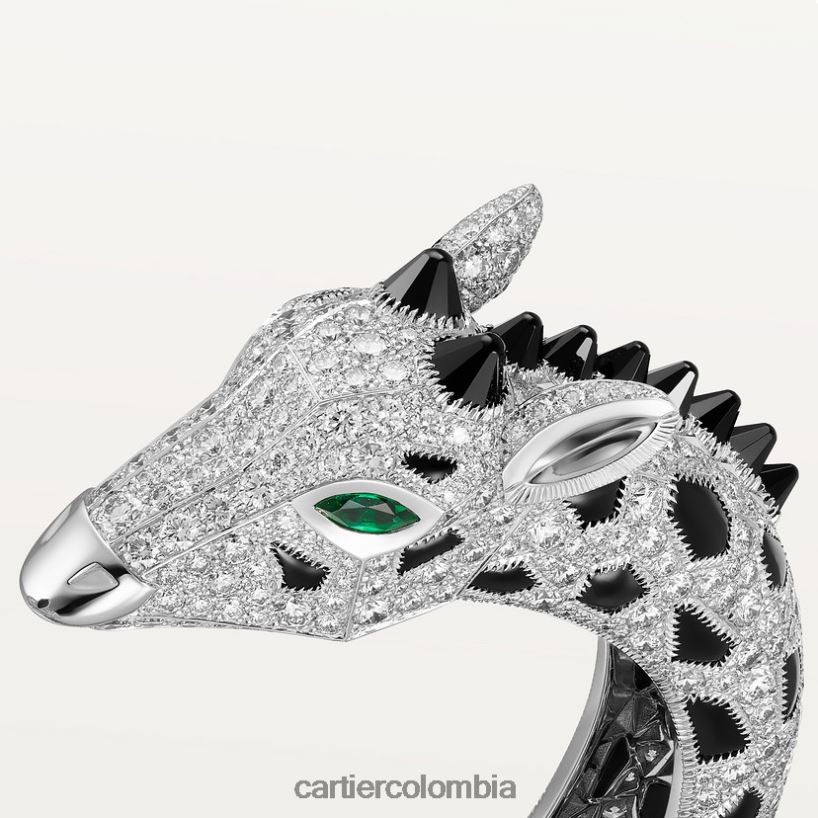 joyería Cartier pulsera indomables elegante V0HXJN341