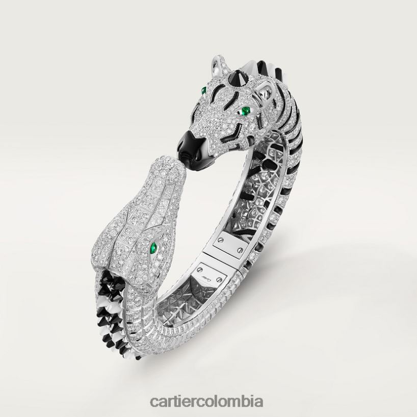 joyería Cartier pulsera indomables elegante V0HXJN342