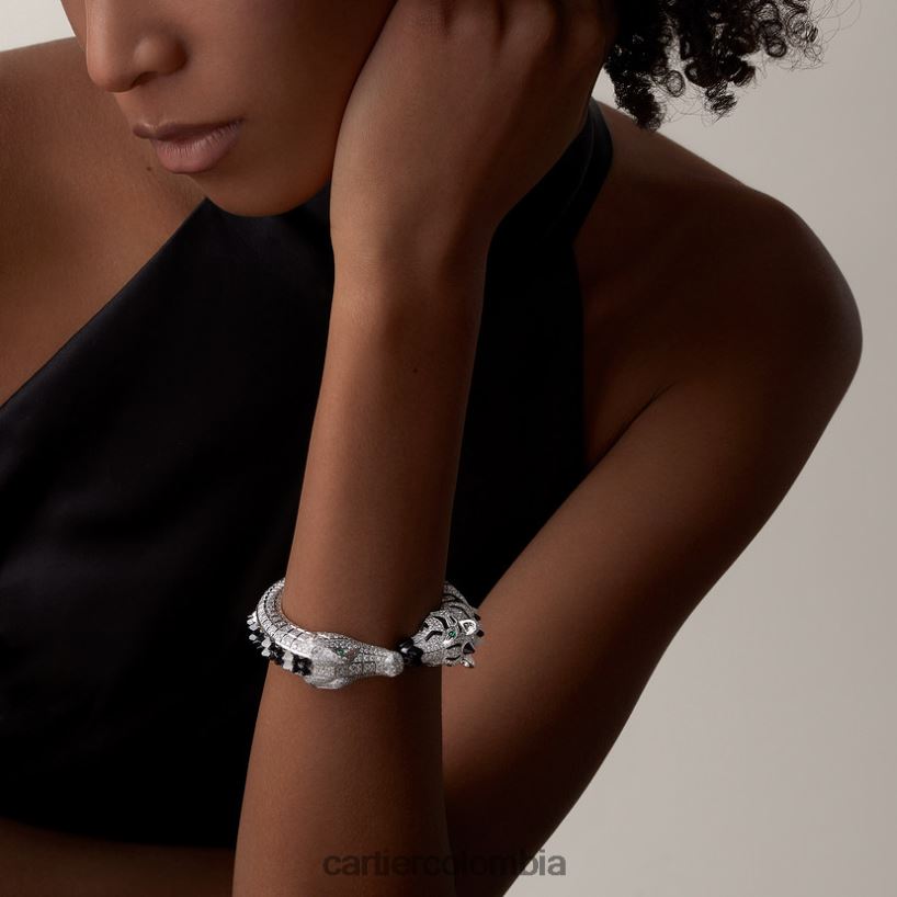 joyería Cartier pulsera indomables elegante V0HXJN342