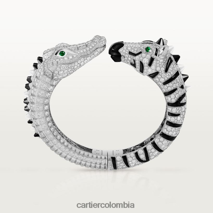joyería Cartier pulsera indomables elegante V0HXJN342