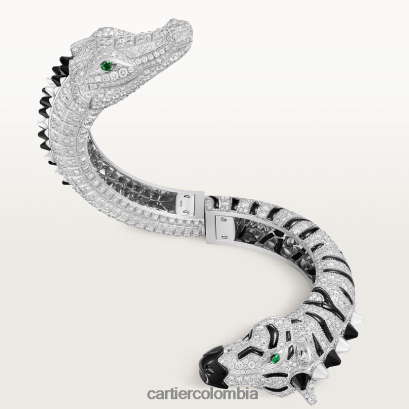 joyería Cartier pulsera indomables elegante V0HXJN342