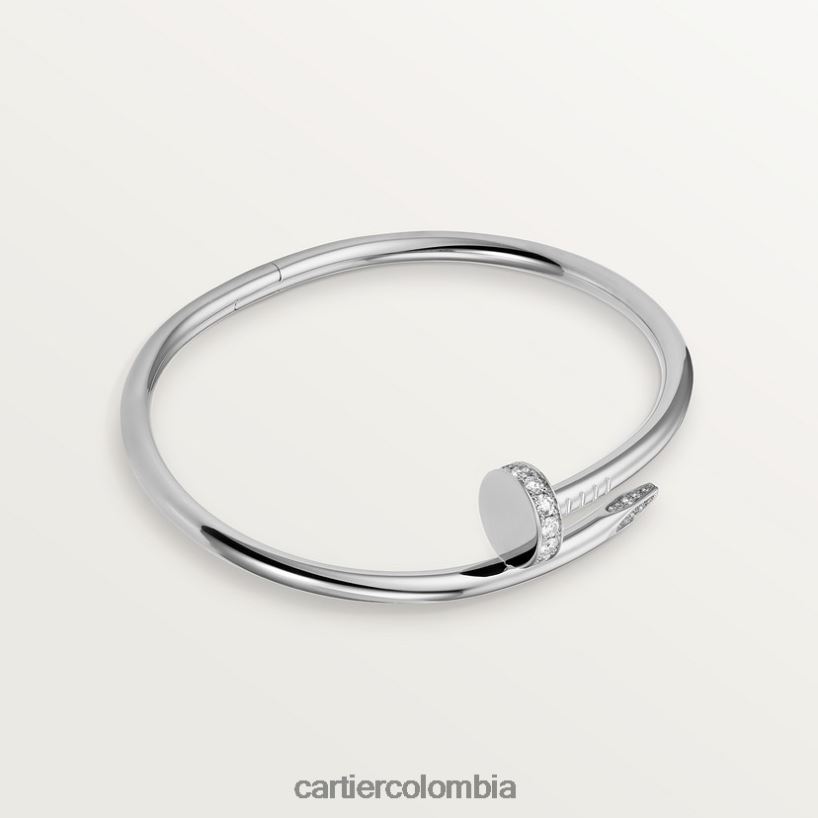 joyería Cartier pulsera juste un clou Oro blanco V0HXJN202