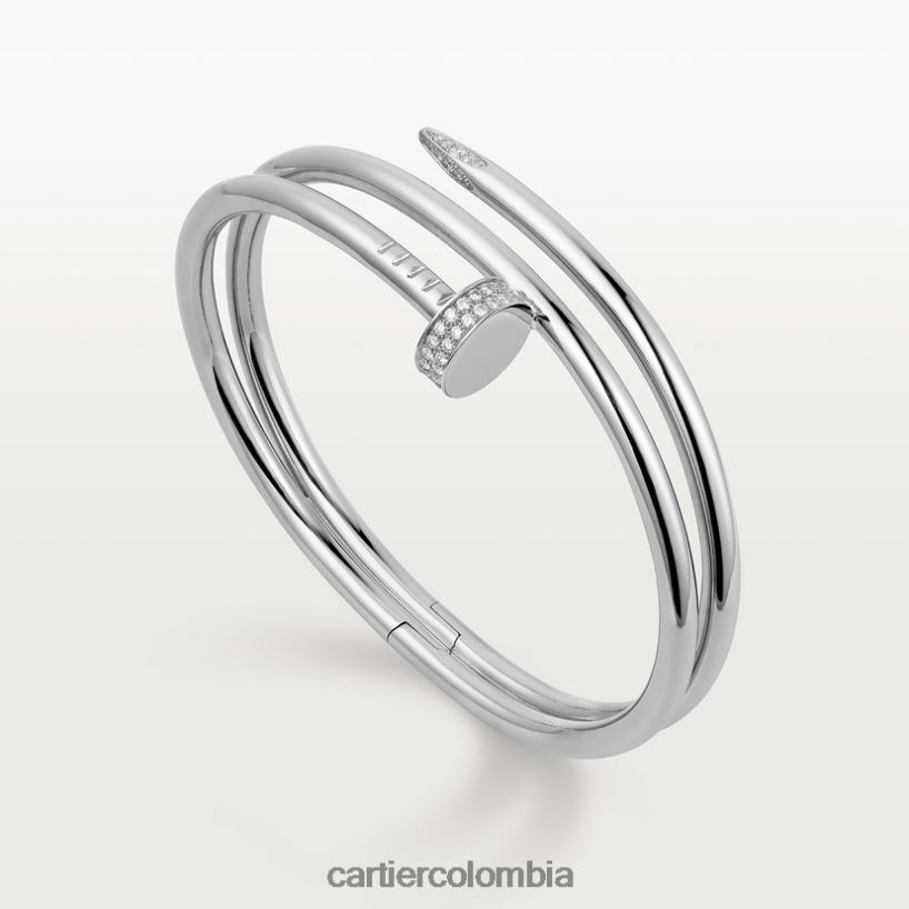 joyería Cartier pulsera juste un clou Oro blanco V0HXJN212