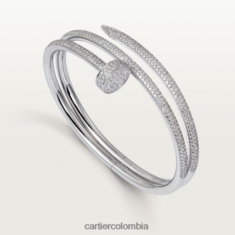 joyería Cartier pulsera juste un clou Oro blanco V0HXJN213