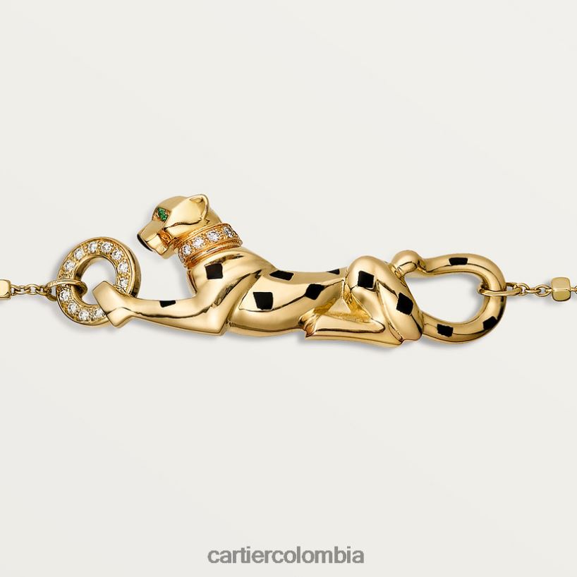 joyería Cartier pulsera pantera oro amarillo V0HXJN237