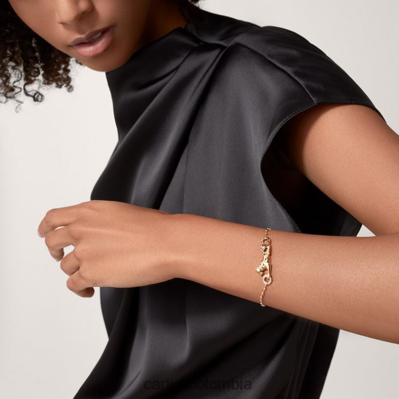 joyería Cartier pulsera pantera oro amarillo V0HXJN237