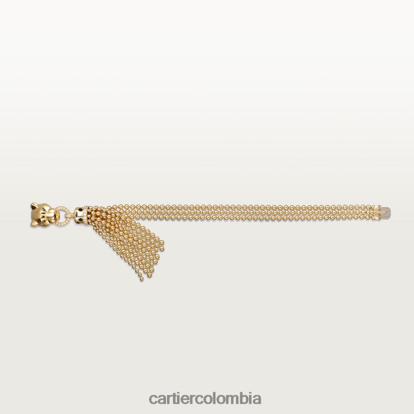 joyería Cartier pulsera pantera oro amarillo V0HXJN242