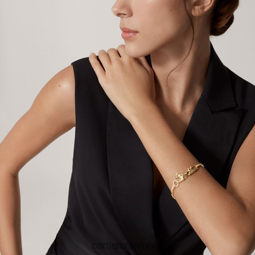 joyería Cartier pulsera pantera oro amarillo V0HXJN246
