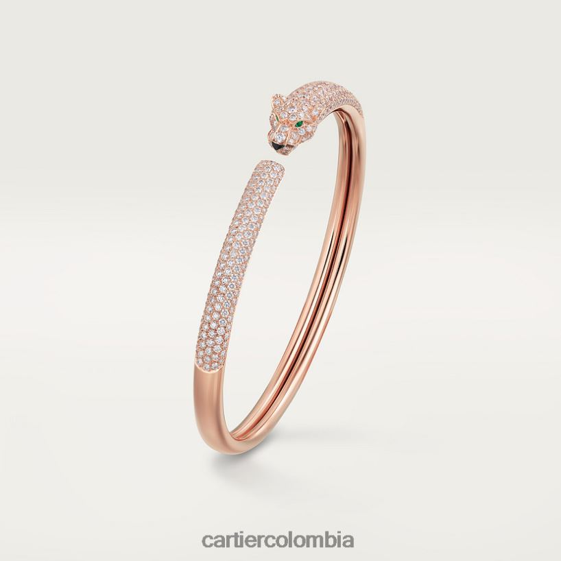 joyería Cartier pulsera pantera oro rosa V0HXJN232