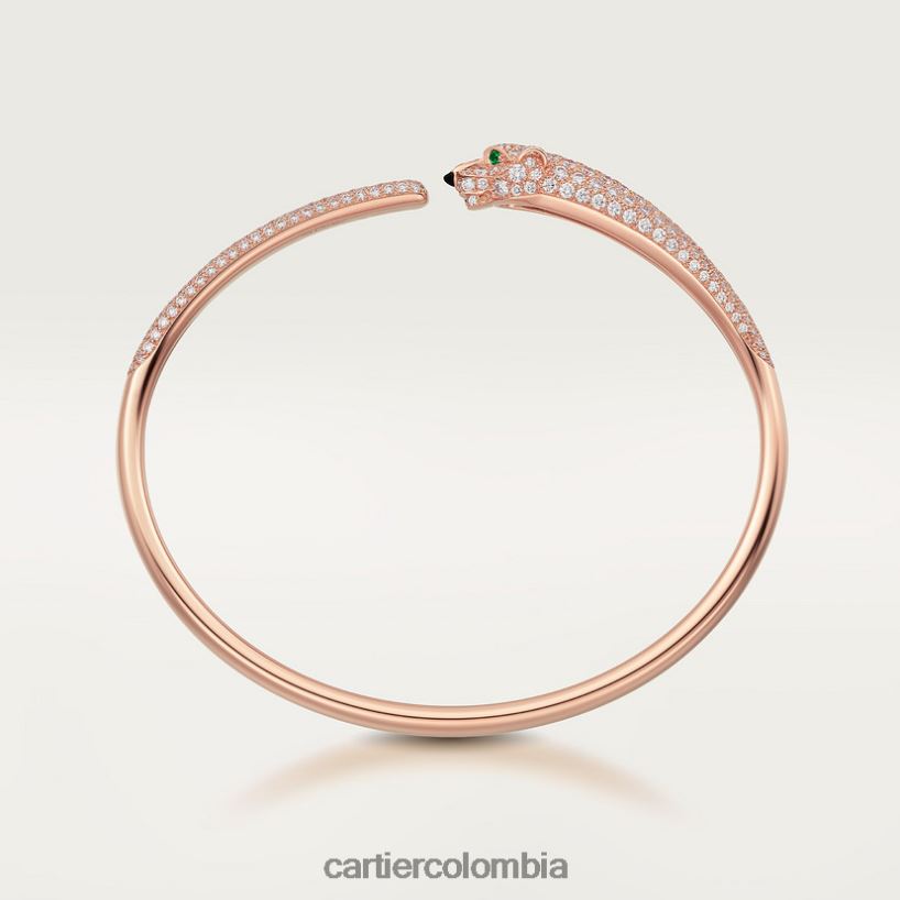 joyería Cartier pulsera pantera oro rosa V0HXJN232