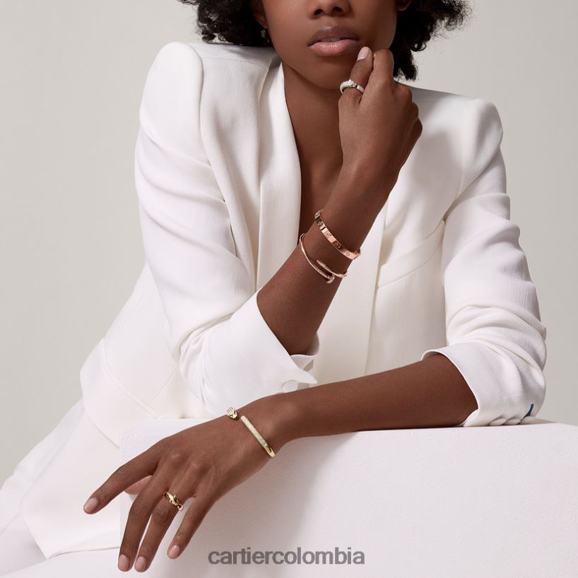 joyería Cartier pulsera pantera oro rosa V0HXJN232