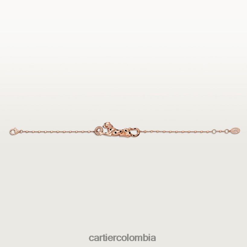 joyería Cartier pulsera pantera oro rosa V0HXJN238