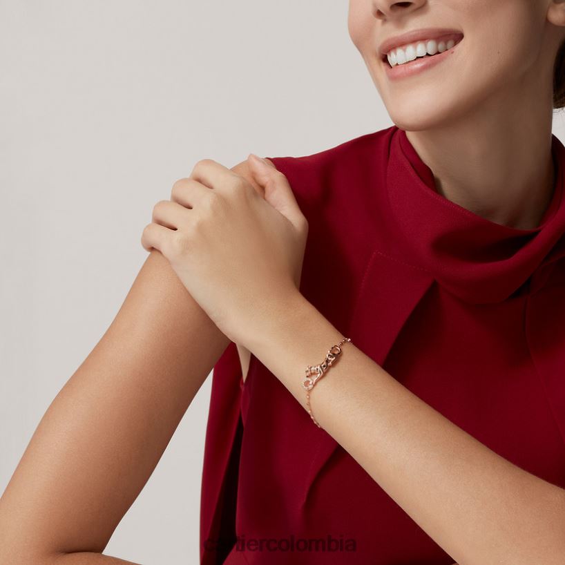 joyería Cartier pulsera pantera oro rosa V0HXJN238