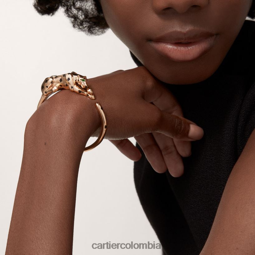 joyería Cartier pulsera pantera oro rosa V0HXJN240
