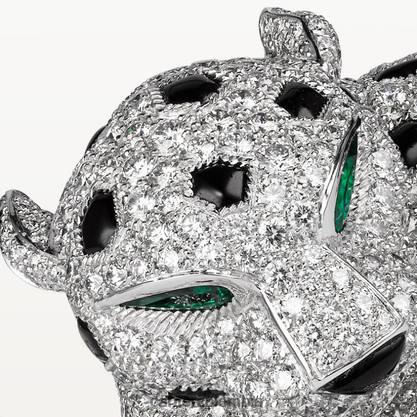 joyería Cartier pulsera panthera de alta joyería elegante V0HXJN272