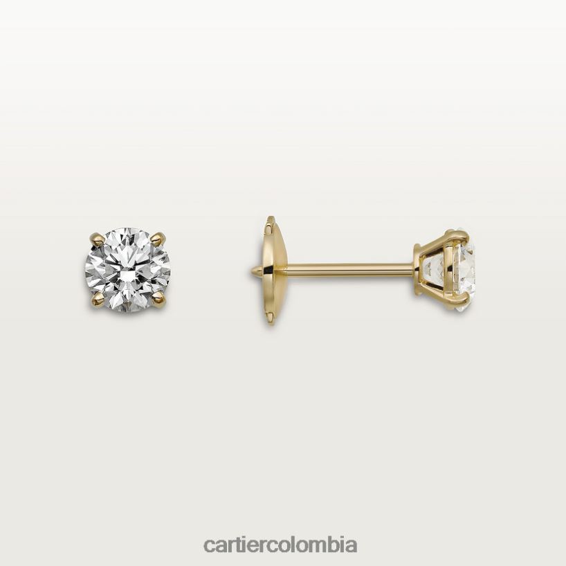 joyería Cartier Pendientes de 1895 elegante V0HXJN683