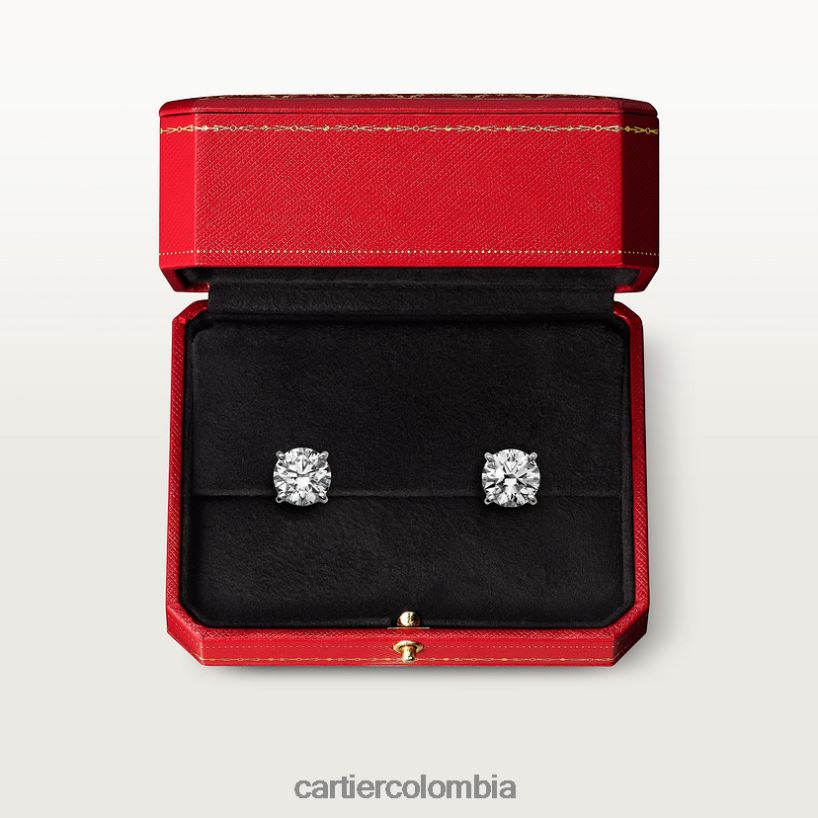 joyería Cartier Pendientes de 1895 elegante V0HXJN691