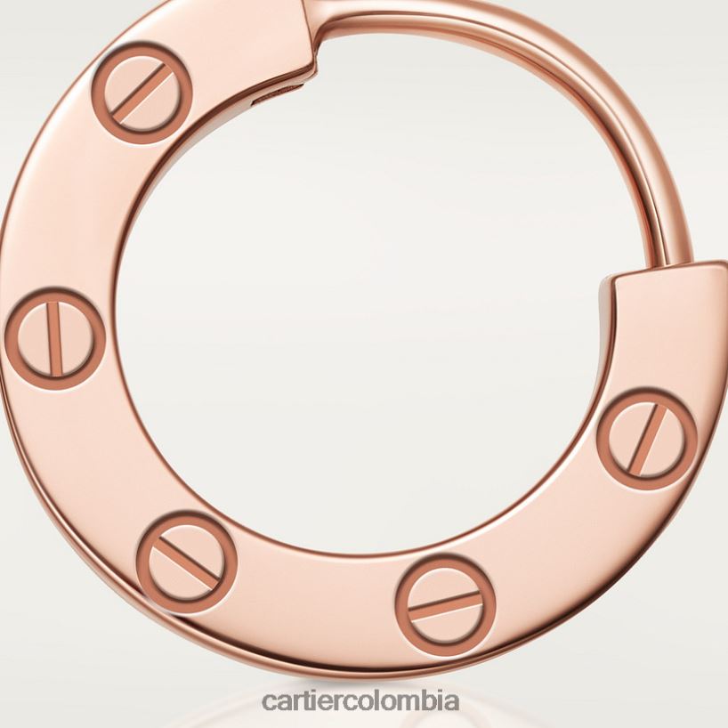 joyería Cartier amor pendiente único oro rosa V0HXJN762