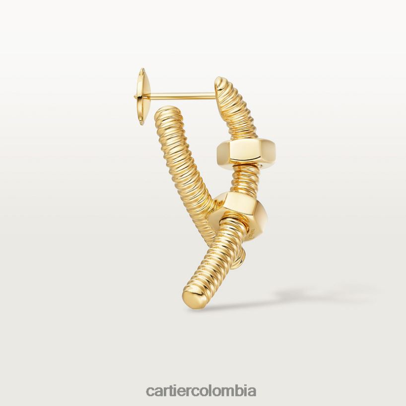 joyería Cartier pendiente derecho crudo oro amarillo V0HXJN751