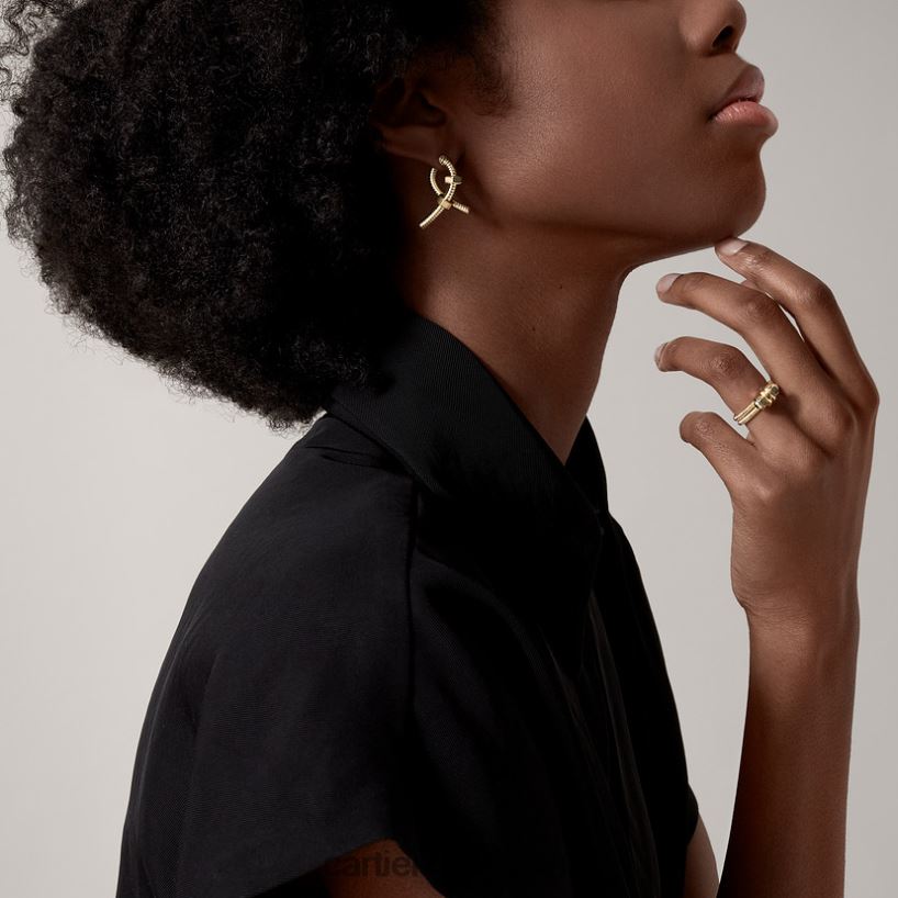 joyería Cartier pendiente derecho crudo oro amarillo V0HXJN751