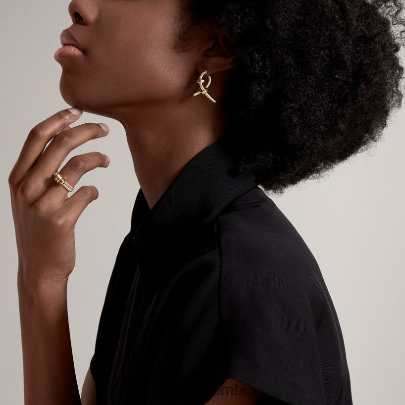 joyería Cartier pendiente izquierdo color crudo oro amarillo V0HXJN750