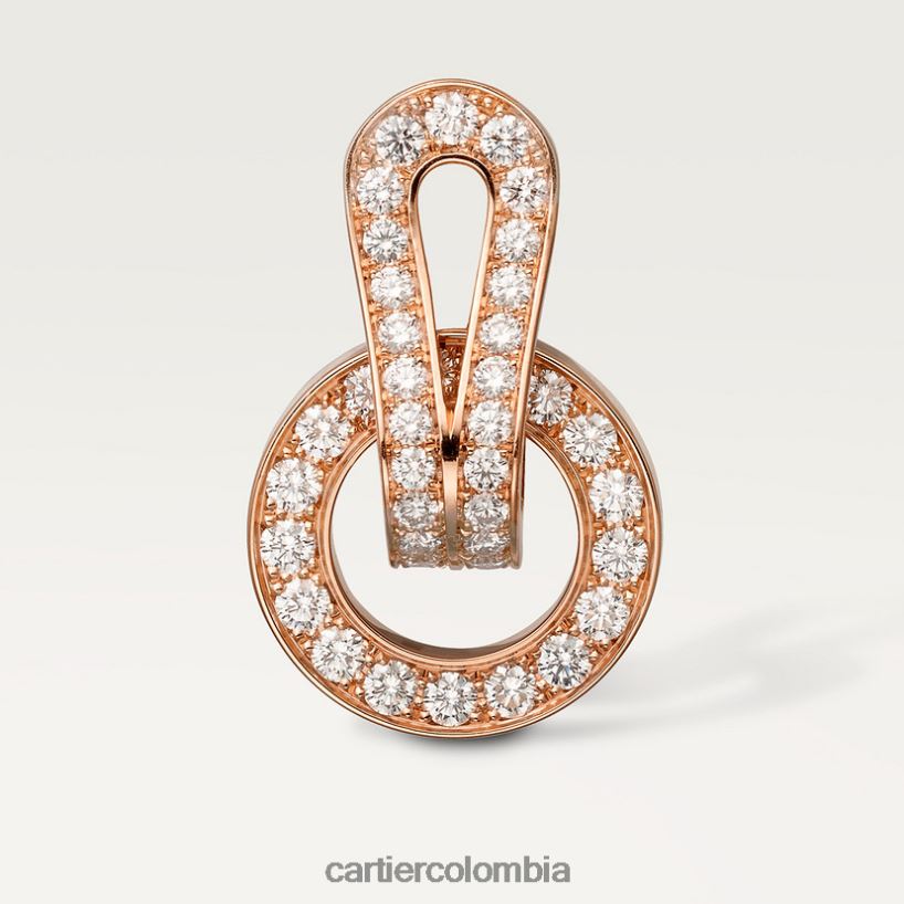 joyería Cartier pendientes agrafe elegante V0HXJN720