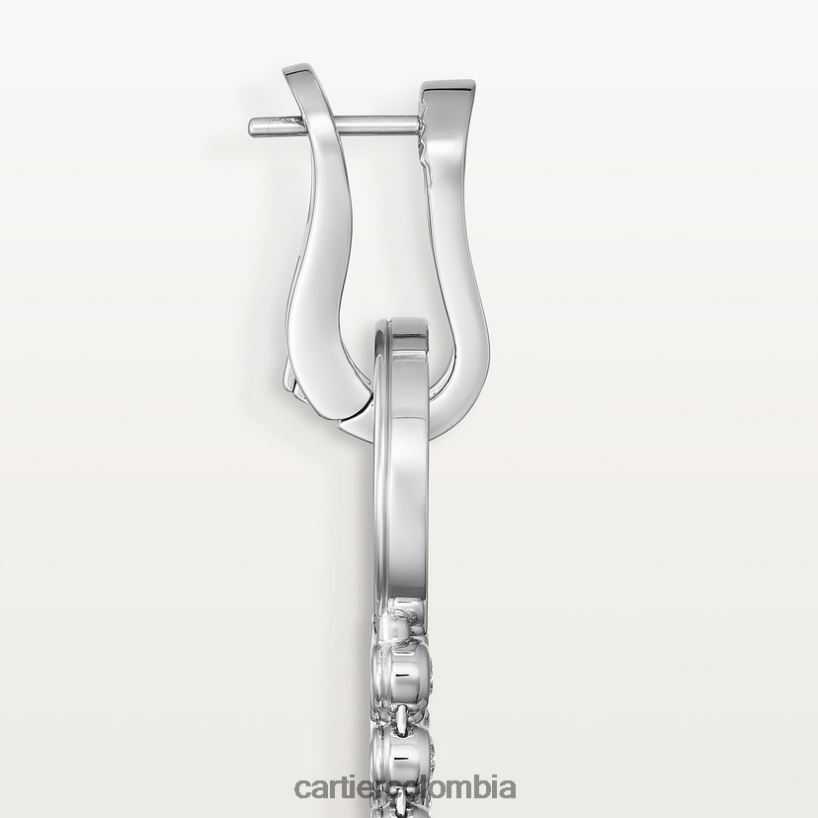 joyería Cartier pendientes agrafe elegante V0HXJN722