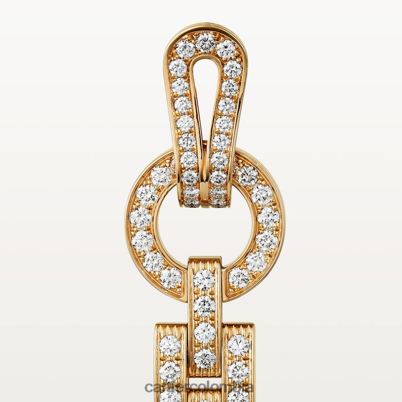 joyería Cartier pendientes agrafe elegante V0HXJN724