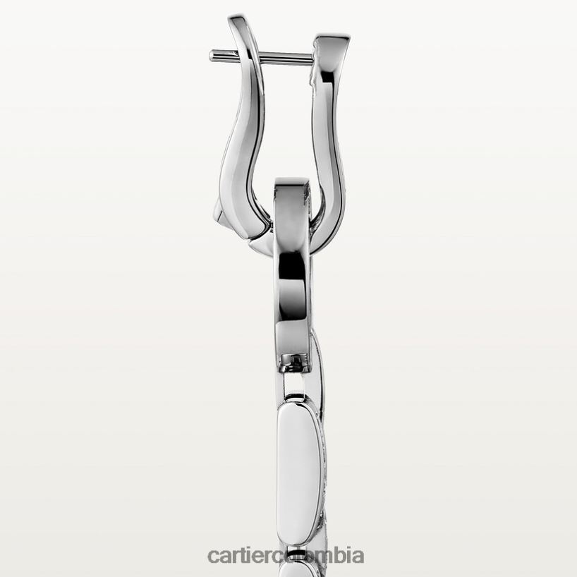 joyería Cartier pendientes agrafe elegante V0HXJN727