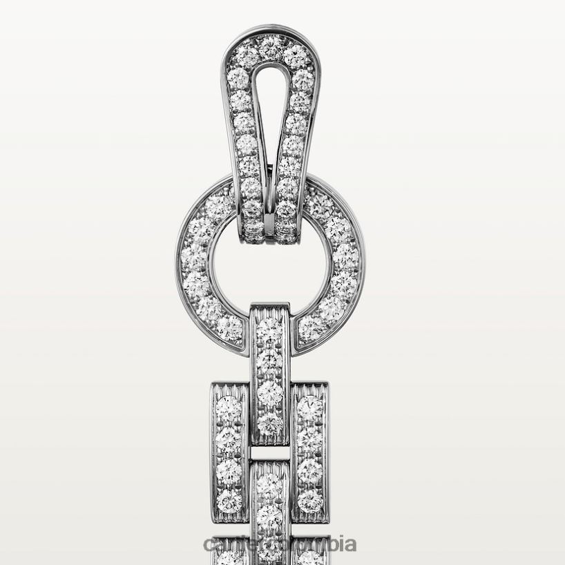 joyería Cartier pendientes agrafe elegante V0HXJN727