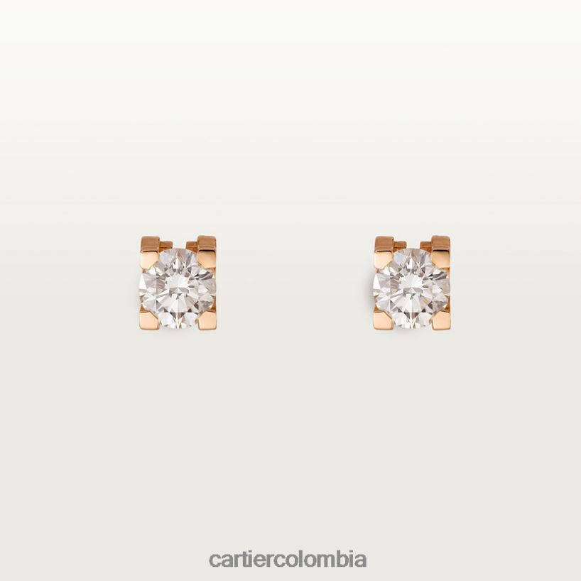 joyería Cartier pendientes c elegante V0HXJN714