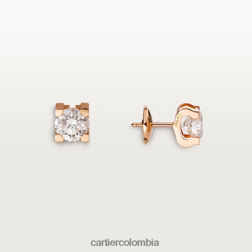 joyería Cartier pendientes c elegante V0HXJN714
