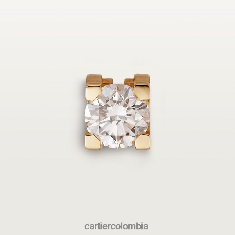joyería Cartier pendientes c elegante V0HXJN715