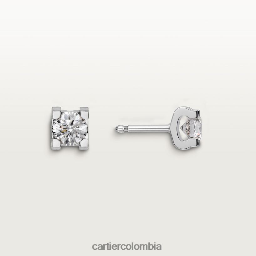 joyería Cartier pendientes c elegante V0HXJN716