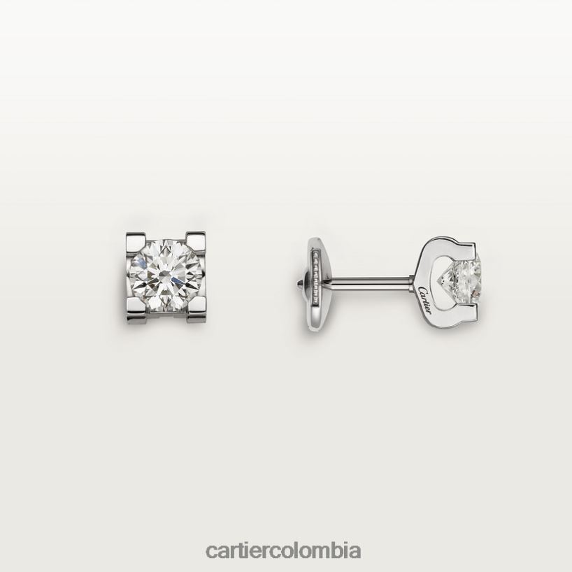 joyería Cartier pendientes c elegante V0HXJN718