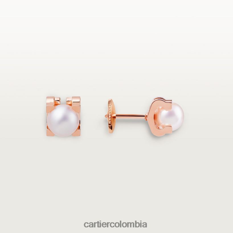 joyería Cartier pendientes c oro rosa V0HXJN710