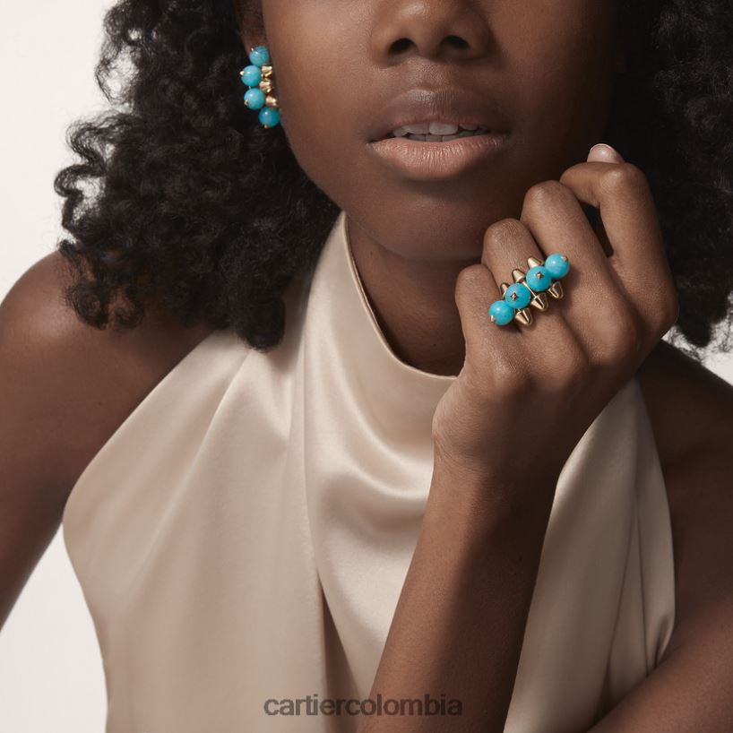 joyería Cartier pendientes choque, modelo xl elegante V0HXJN746