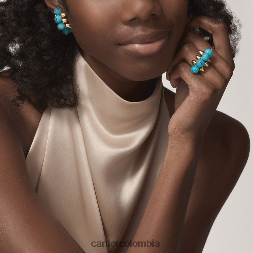 joyería Cartier pendientes choque, modelo xl elegante V0HXJN746