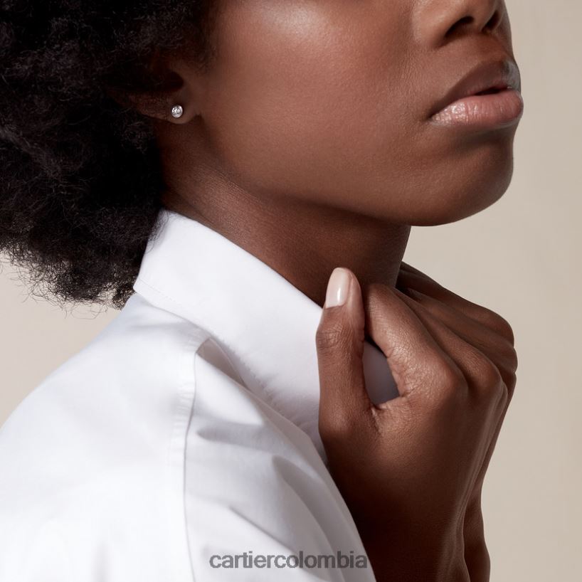 joyería Cartier pendientes d'amour, modelo mediano Oro blanco V0HXJN663