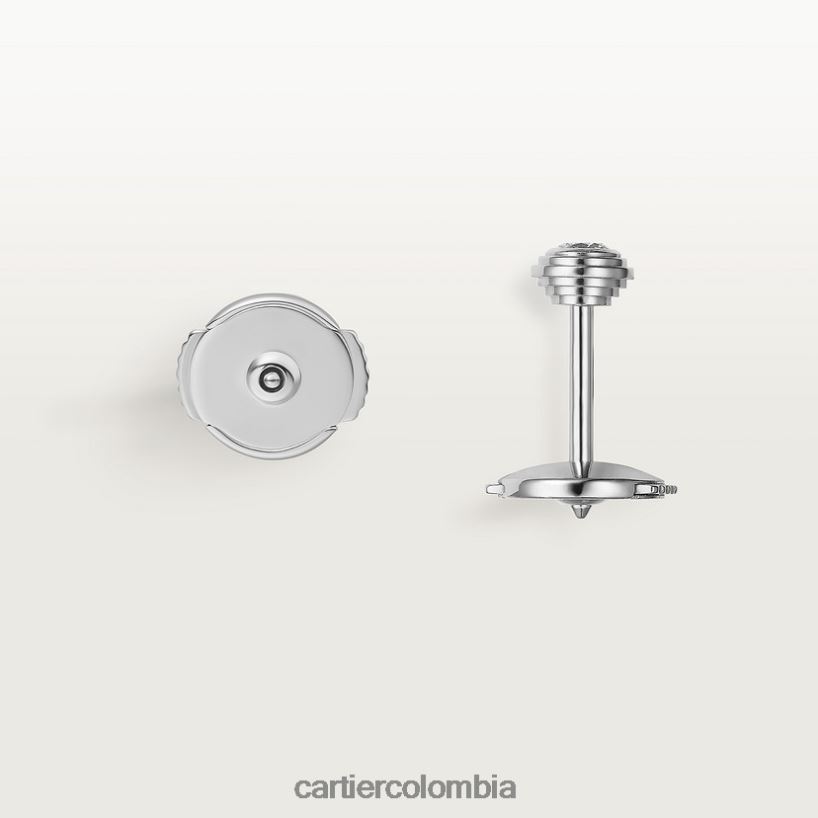 joyería Cartier pendientes d'amour xs Oro blanco V0HXJN656