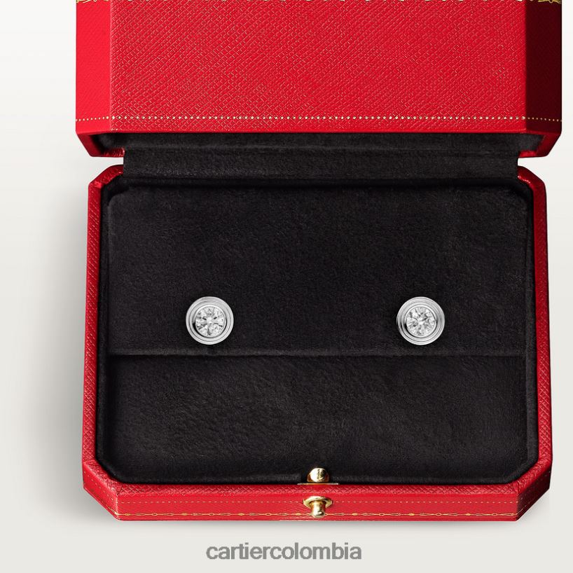 joyería Cartier pendientes d'amour xs Oro blanco V0HXJN656