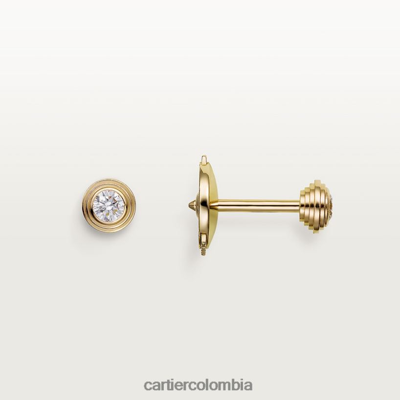 joyería Cartier pendientes d'amour xs oro amarillo V0HXJN679