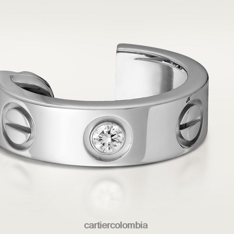 joyería Cartier pendientes de amor, 2 diamantes elegante V0HXJN766