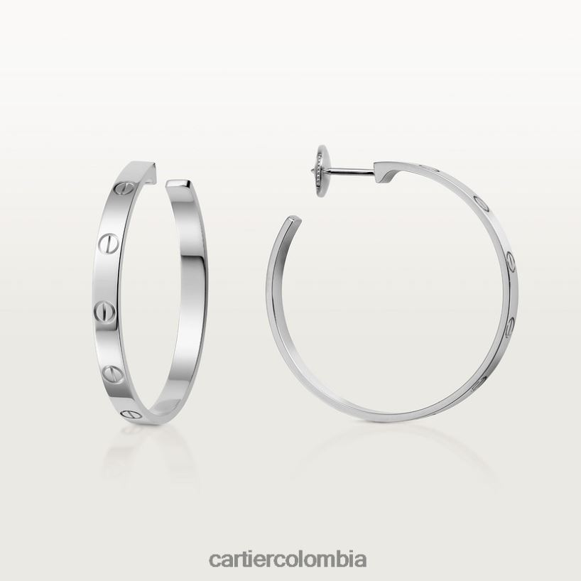 joyería Cartier pendientes de amor Oro blanco V0HXJN773