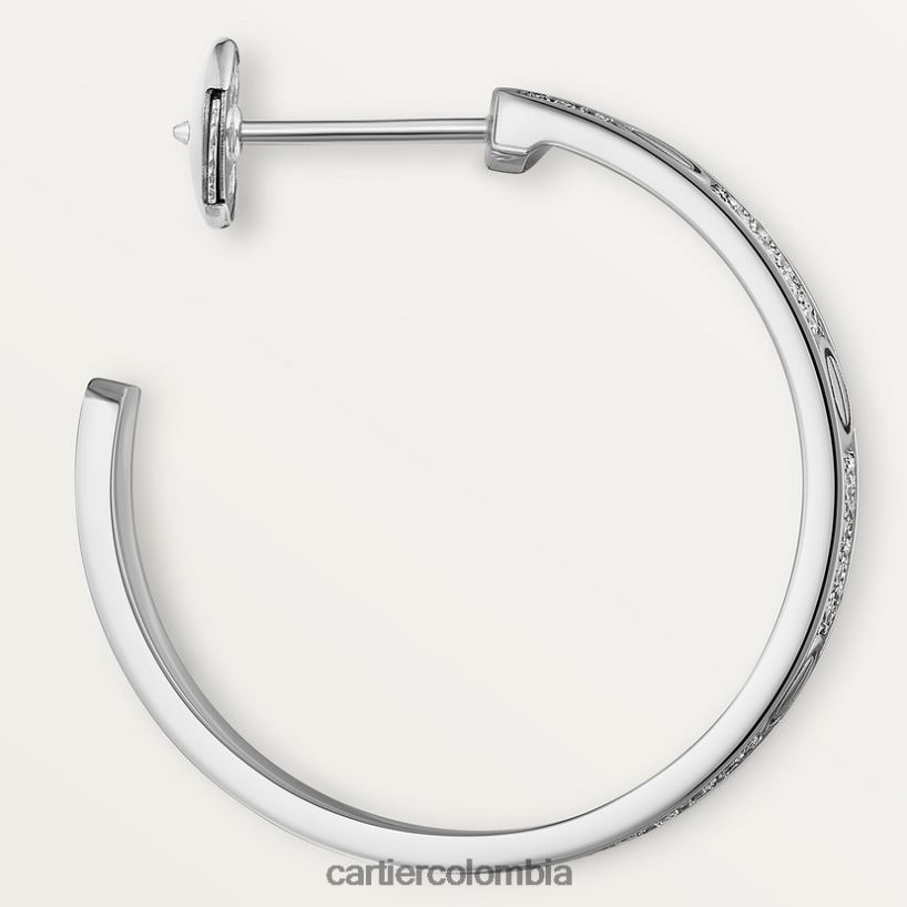 joyería Cartier pendientes de amor Oro blanco V0HXJN774