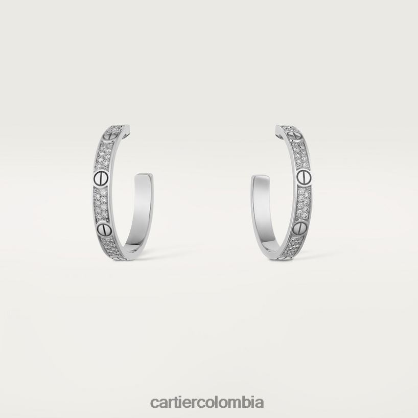 joyería Cartier pendientes de amor Oro blanco V0HXJN774