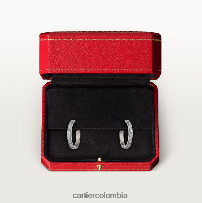 joyería Cartier pendientes de amor Oro blanco V0HXJN774